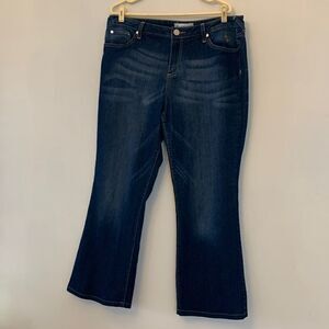 Phat fashions Silver label denim jeans Size 18 Inseam 27”